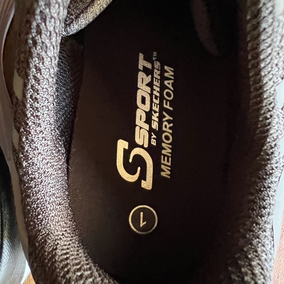 Kids 1 sketcher sneakers memory foam black - Picture 2 of 6